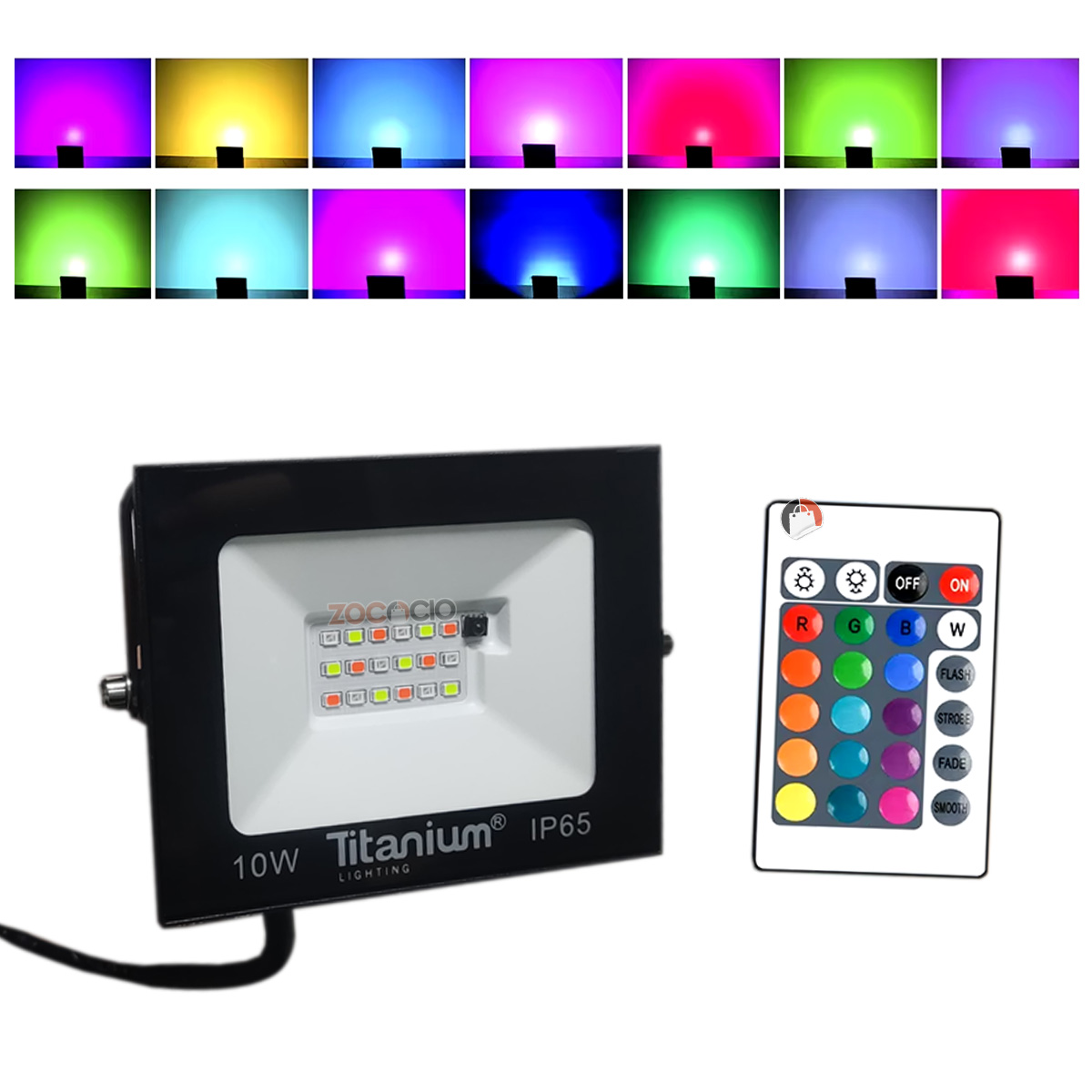 Miniatura 3 de Mini Reflector Led Rgb Lampara De Colore